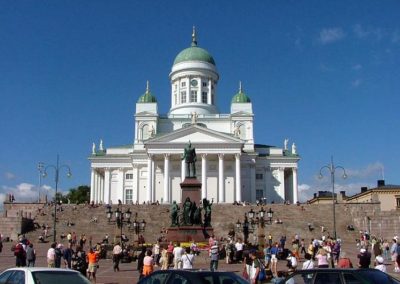 Plac Senacki i Katedra w Helsinkach